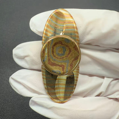 Dragonfly Mokume