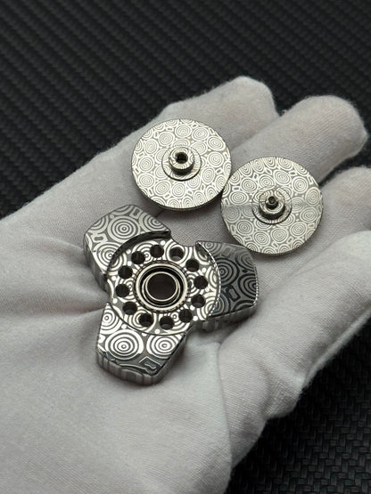 Gentle Breeze Bearing Cap Damasteel