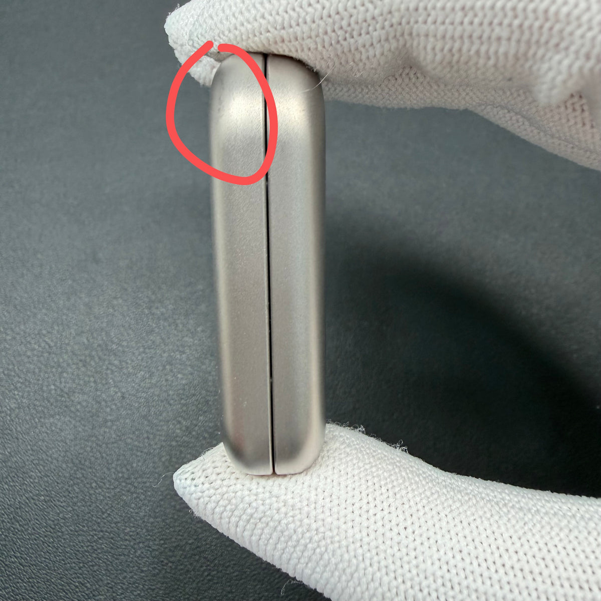 Floating Cloud Titanium Blasted