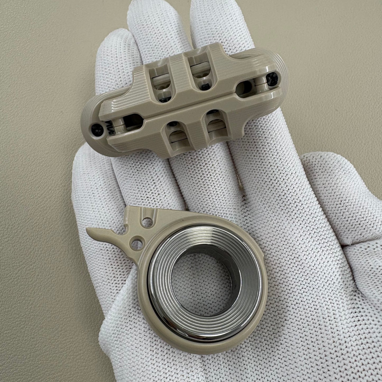 Exoskeleton Precision Machined Magnetic-Mechanical PEEK