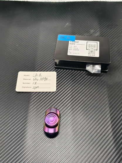 Origin Point Tungsten Color-Anodized Polished