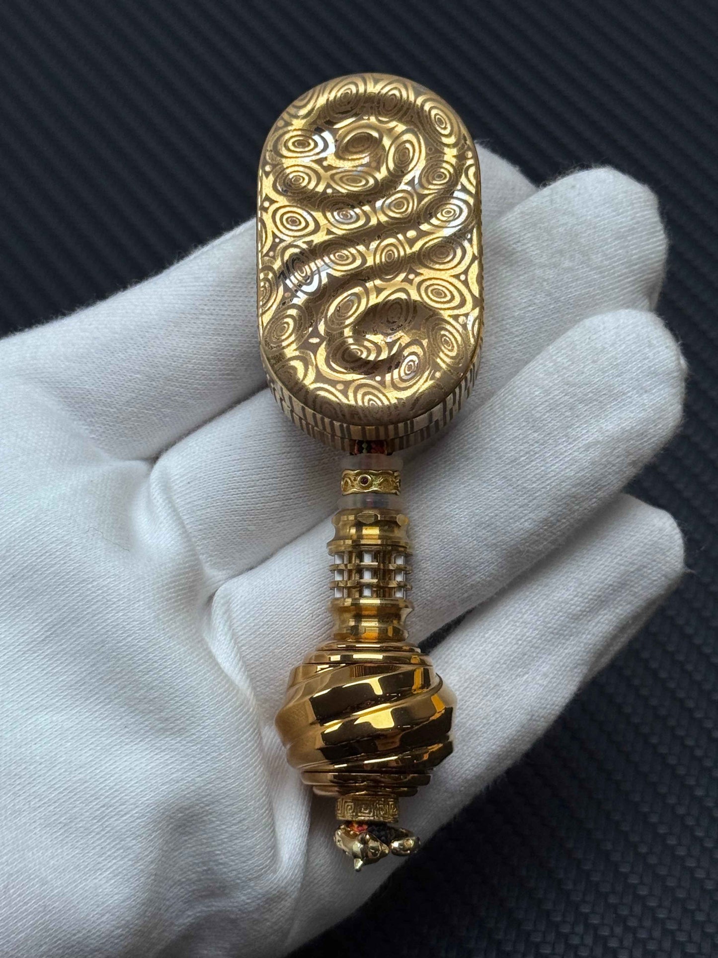 SEKI Ripple Stainless Steel Gold Plated