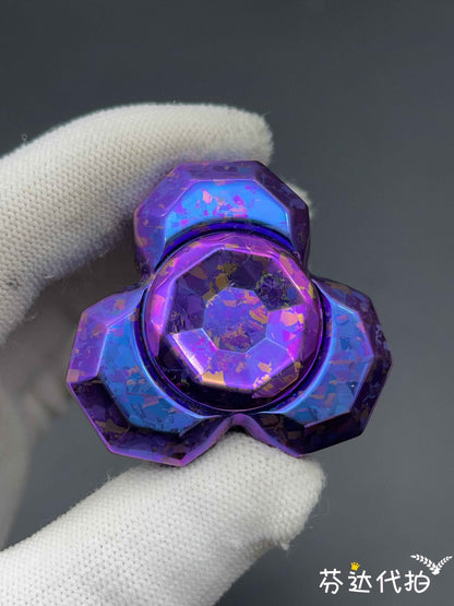 Crystal Crystallized Titanium