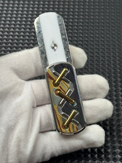 Razor Edge Crystallized Titanium