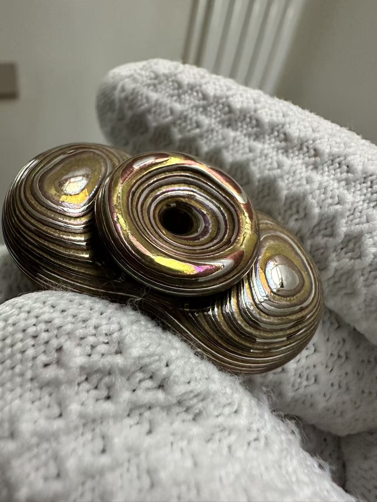 Cell Mini Mokume Polished