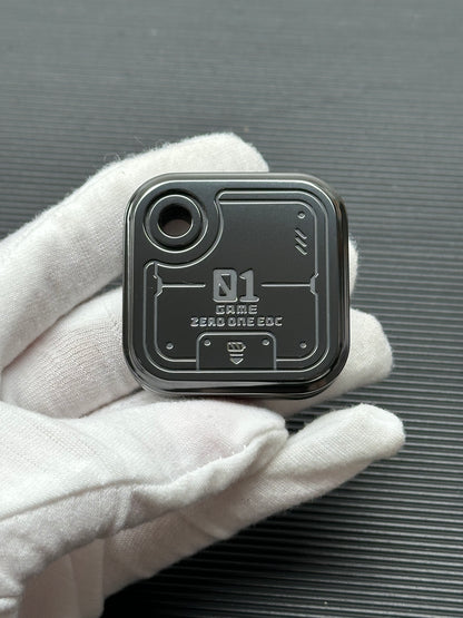 MAZE BLOCK Zirconium Polished