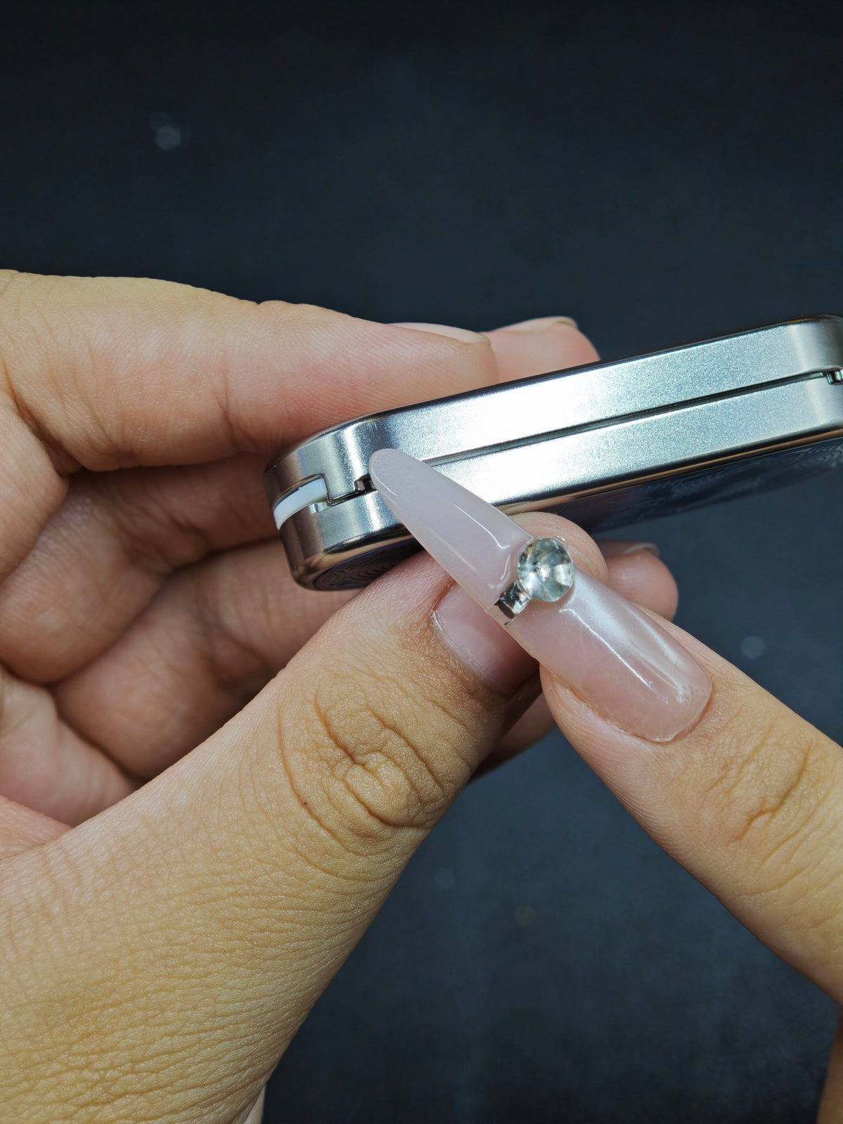 Ming Yin Titanium Engraved