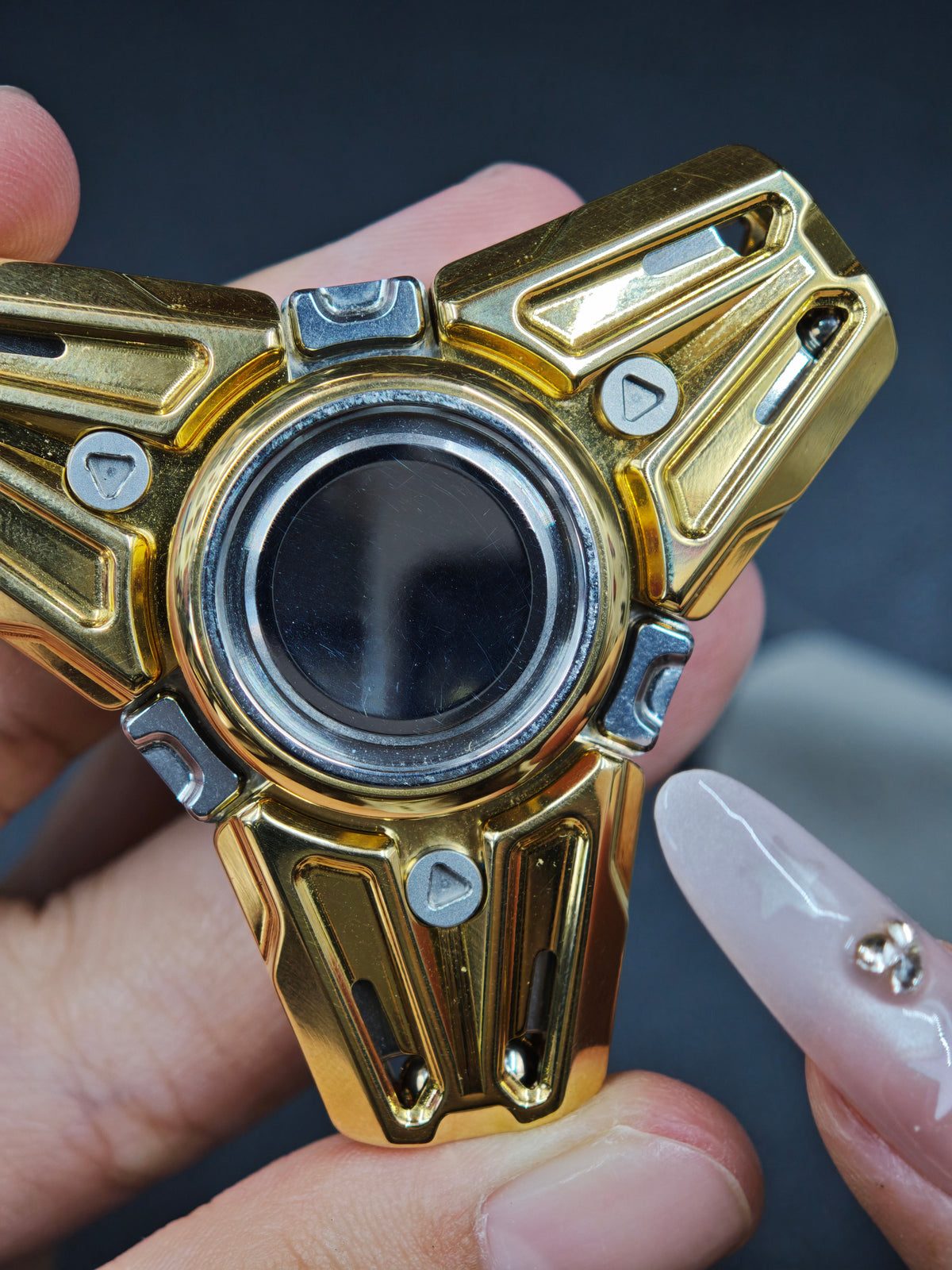 God of Time Stainless Steel Gold Plated