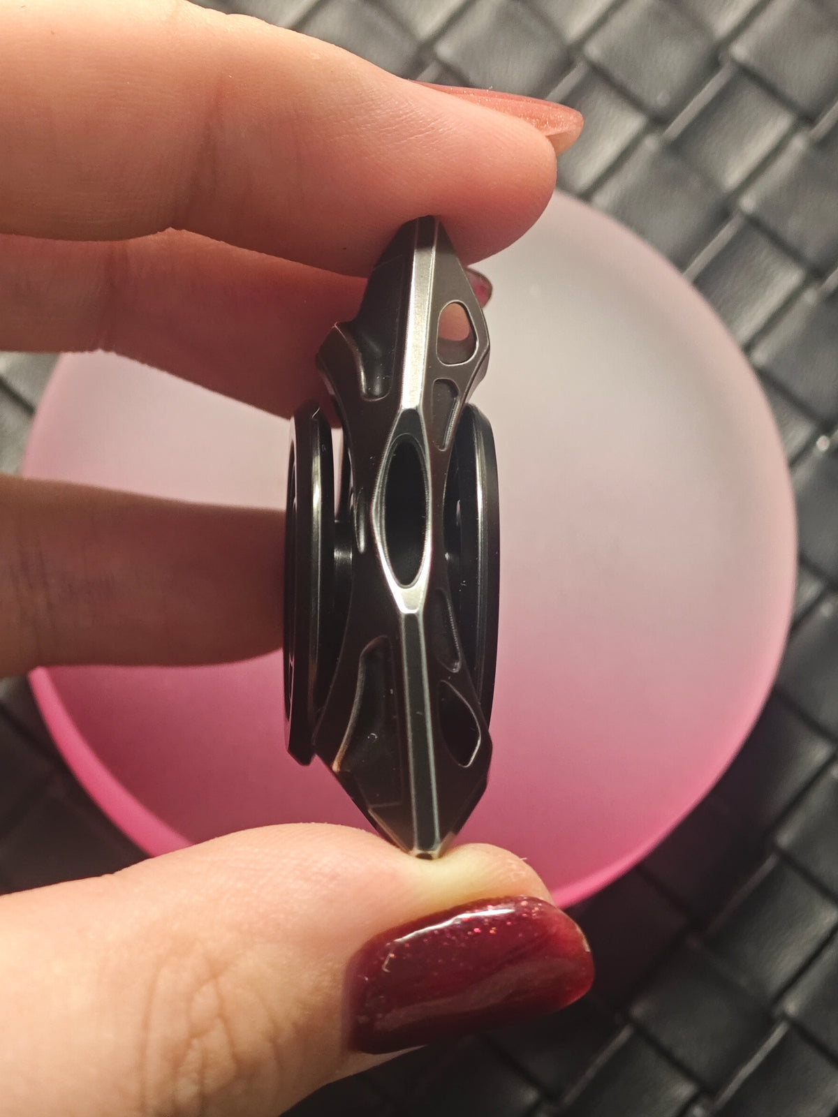 Rift Phase Stainless Steel PVD Coated Distressed