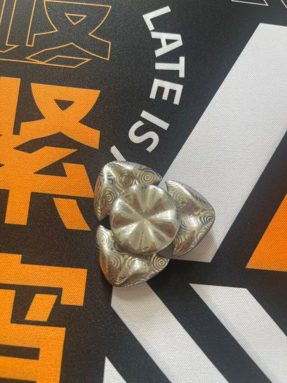 Fat Squid Damasteel Etched