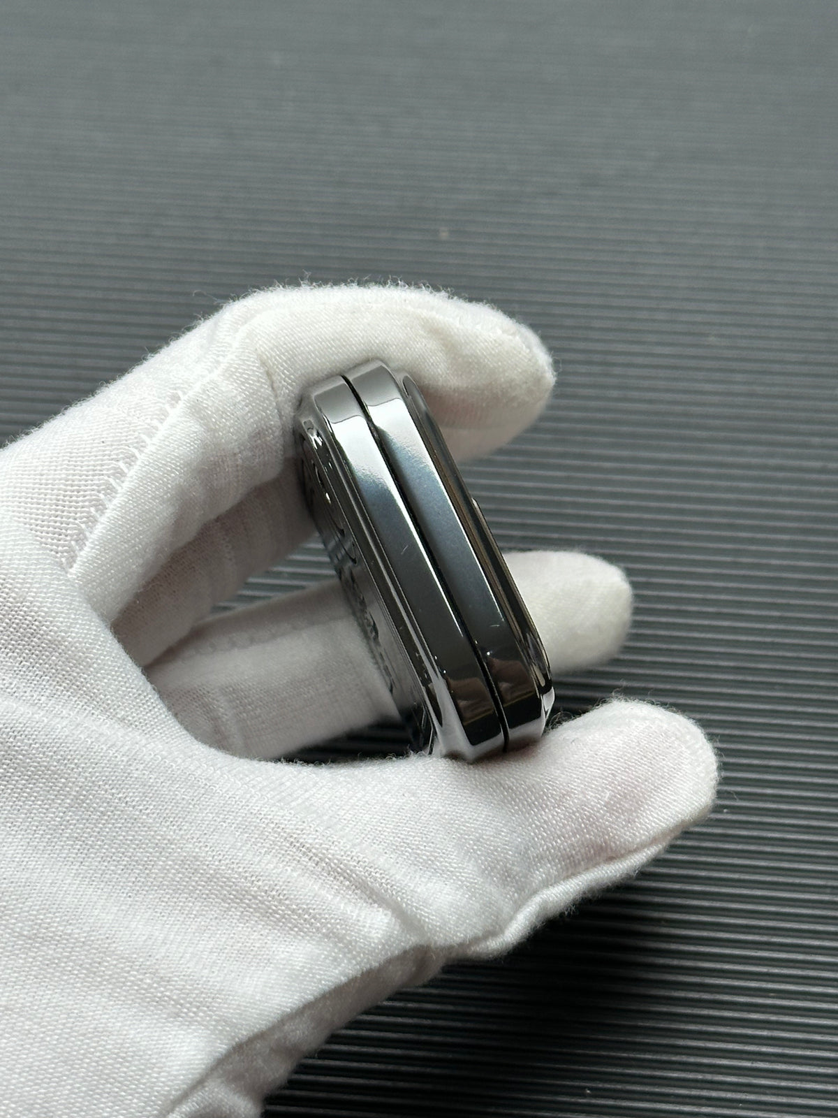 MAZE BLOCK Zirconium Polished
