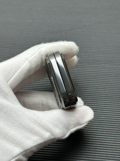 MAZE BLOCK Zirconium Polished