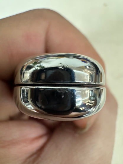 Floating Cloud Titanium Polished