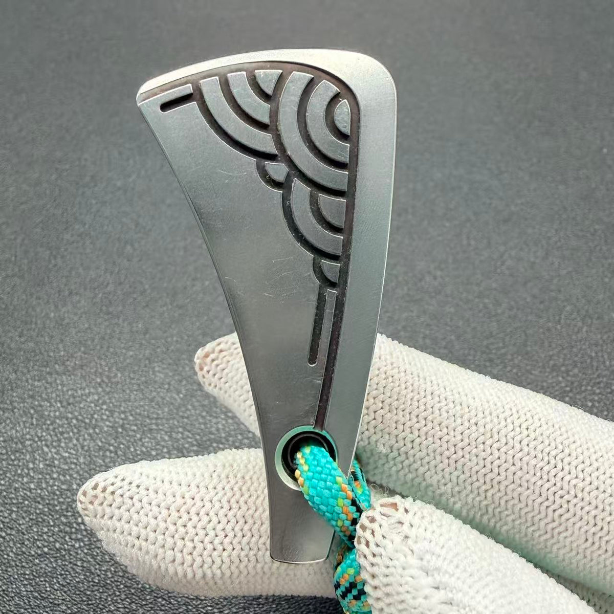 NAYICI Peacock Feather Stainless Steel