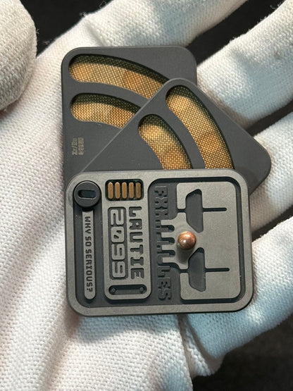 AAA Push Card Zirconium