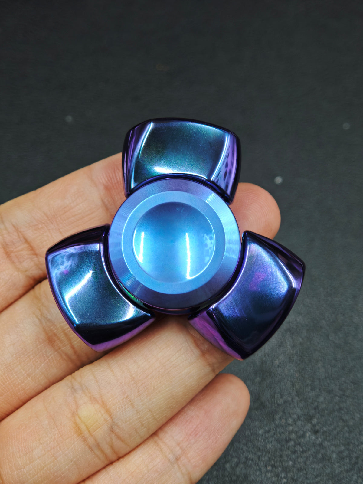 Zhen Tungsten Color-Anodized Polished