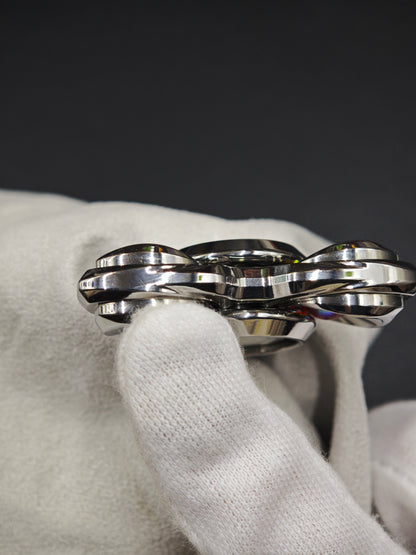 Twin Plume Stainless Steel Polished