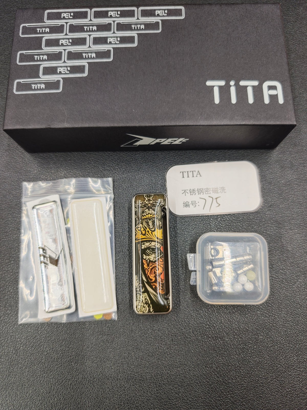 Tita Stainless Steel Resin-Sealed