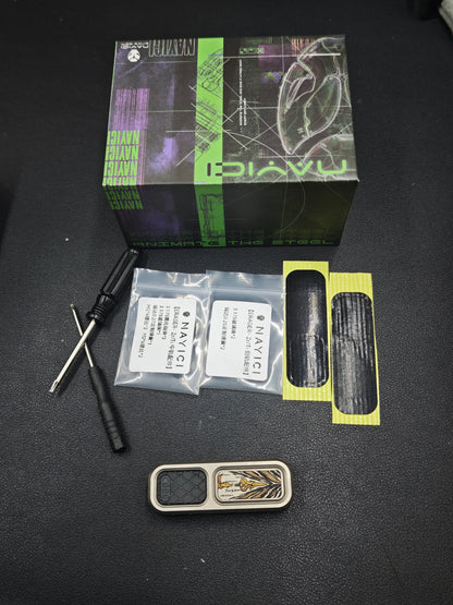 Dragon Rising Titanium Engraved
