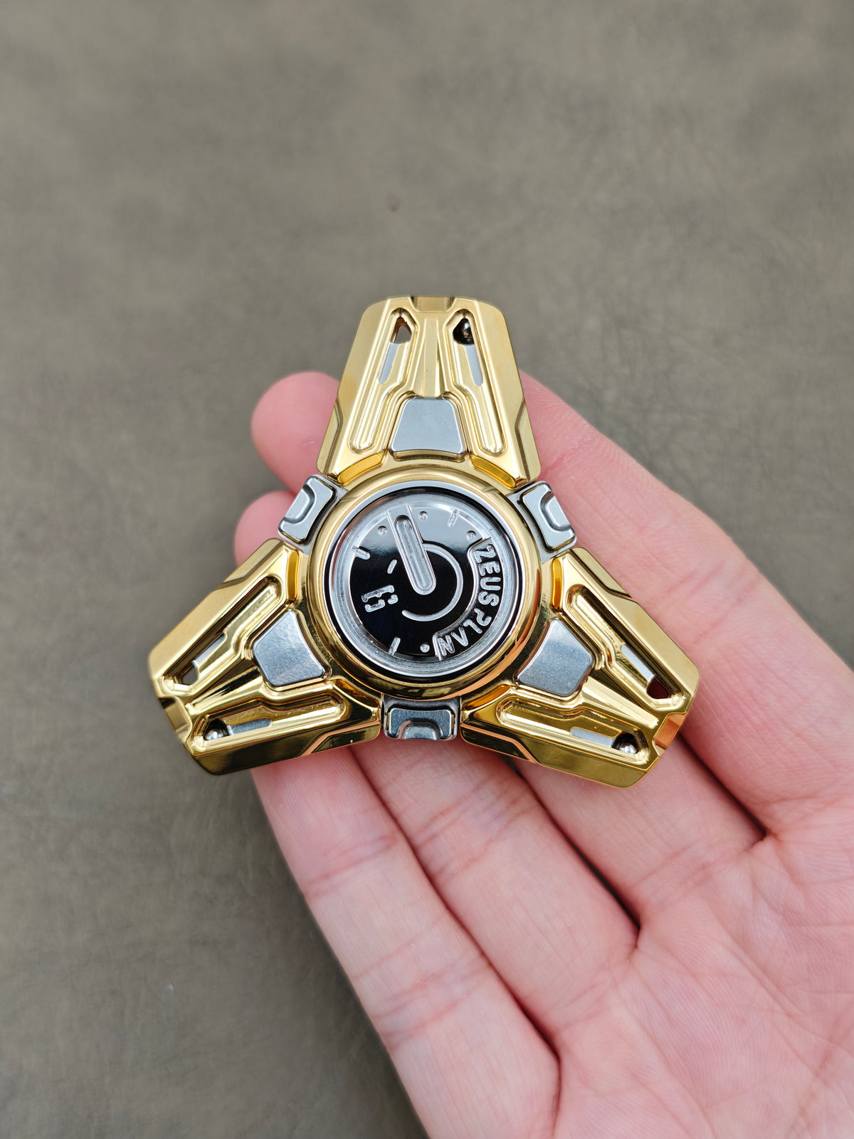 God of Time Stainless Steel Gold Plated