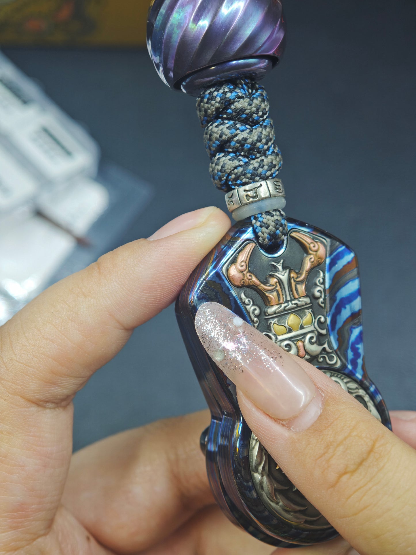 Demon Subduing Toga Tangcao Pattern Zircuti