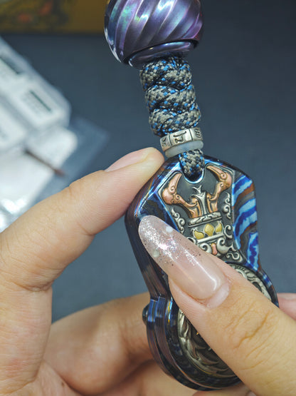Demon Subduing Toga Tangcao Pattern Zircuti
