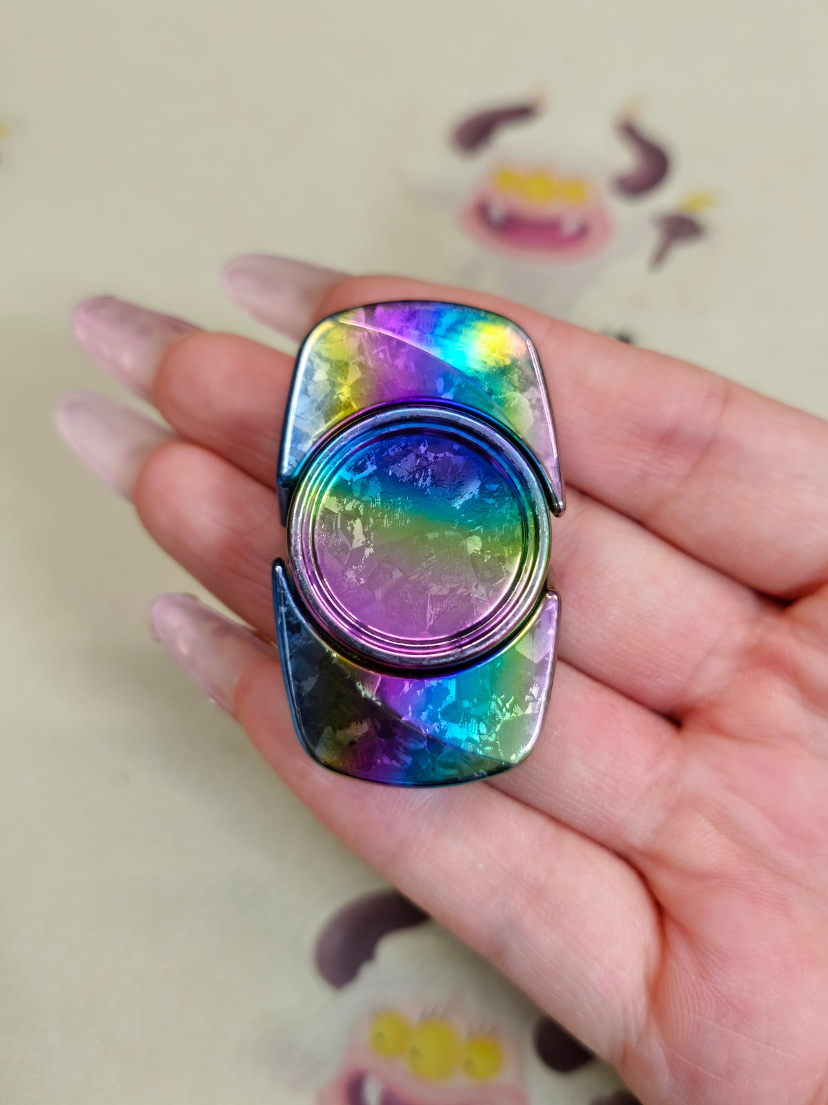 Premium Exquisite Cloud Crystallized Titanium