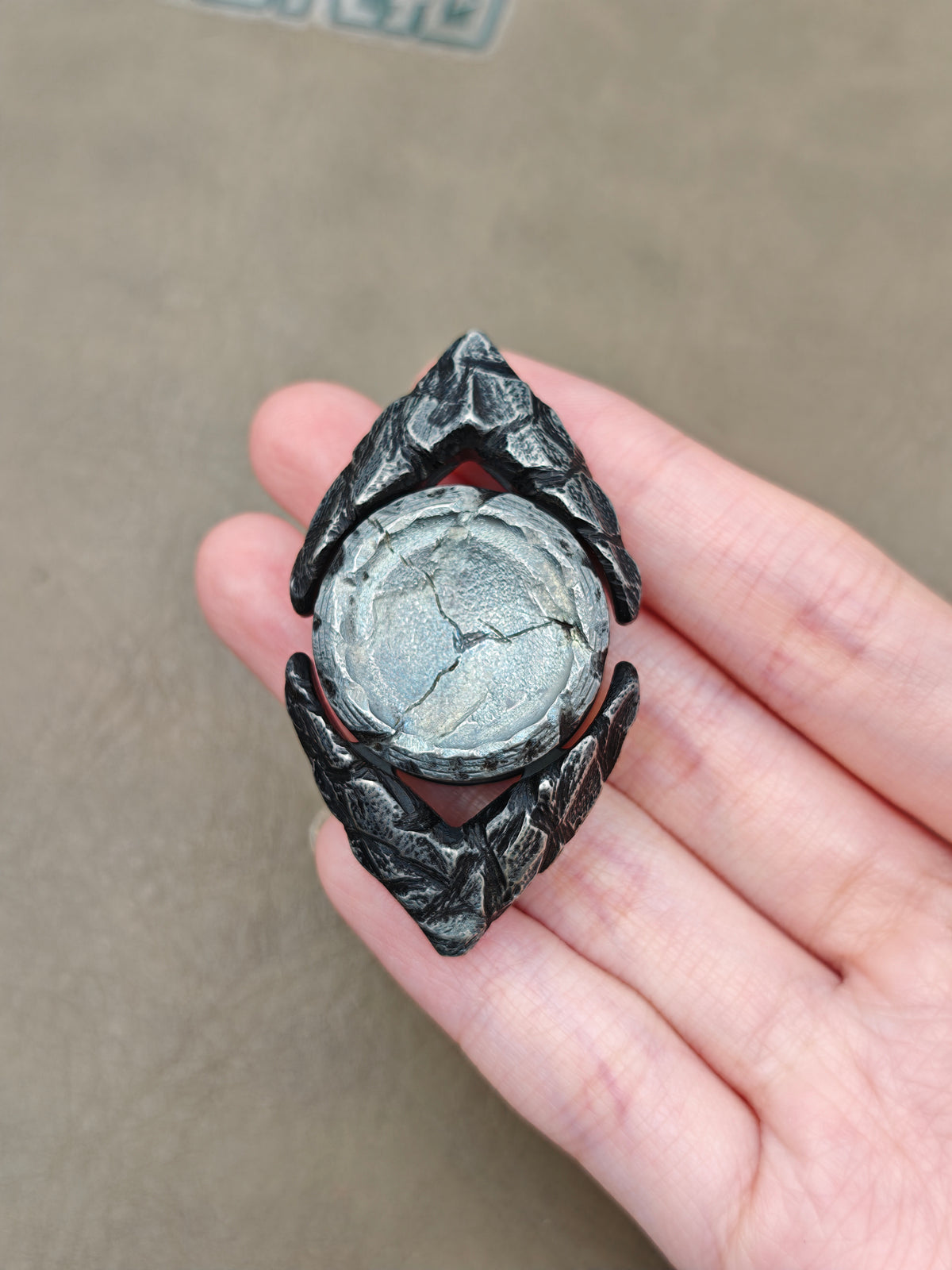 Sagittarius Titanium Stone Textured