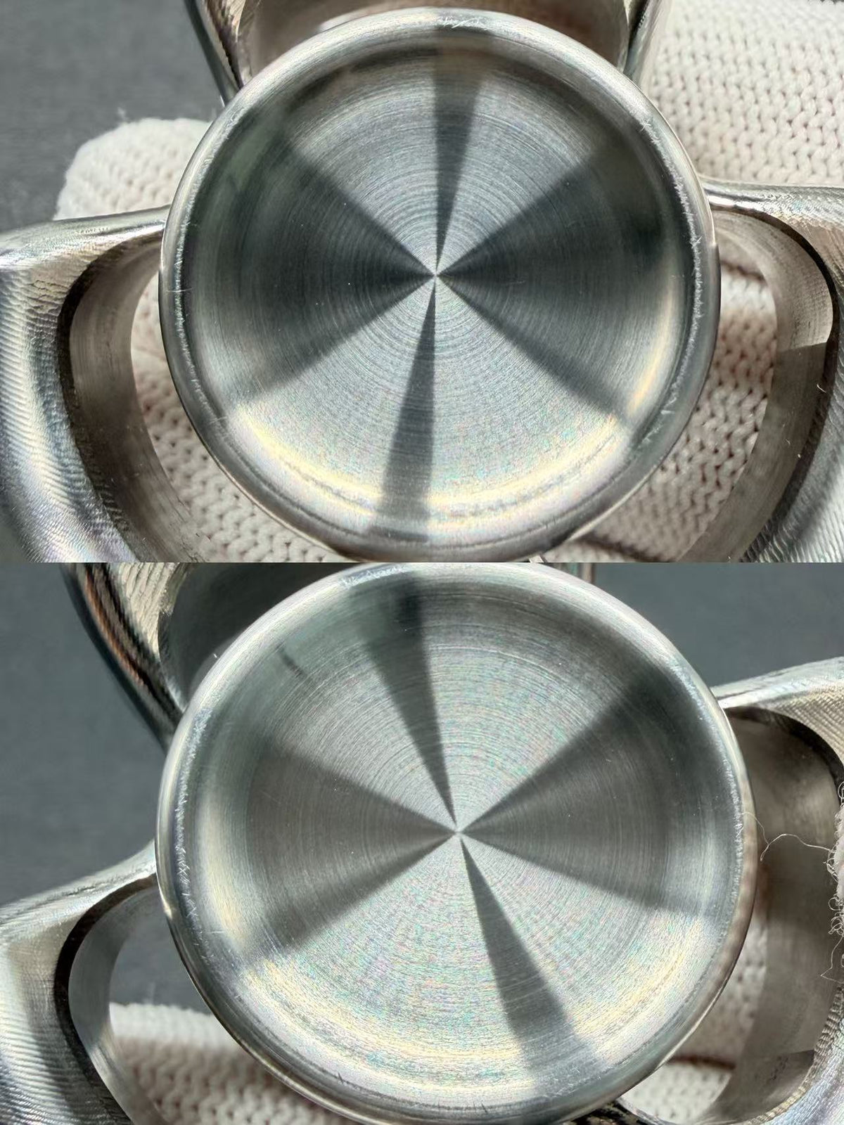 Three-Leaf Horizon Stainless Steel