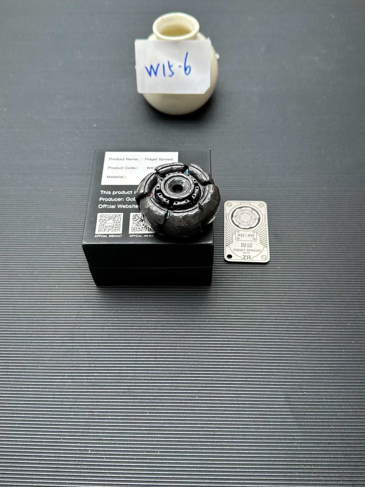 Pillbug Shell Opening Zirconium Stone Textured