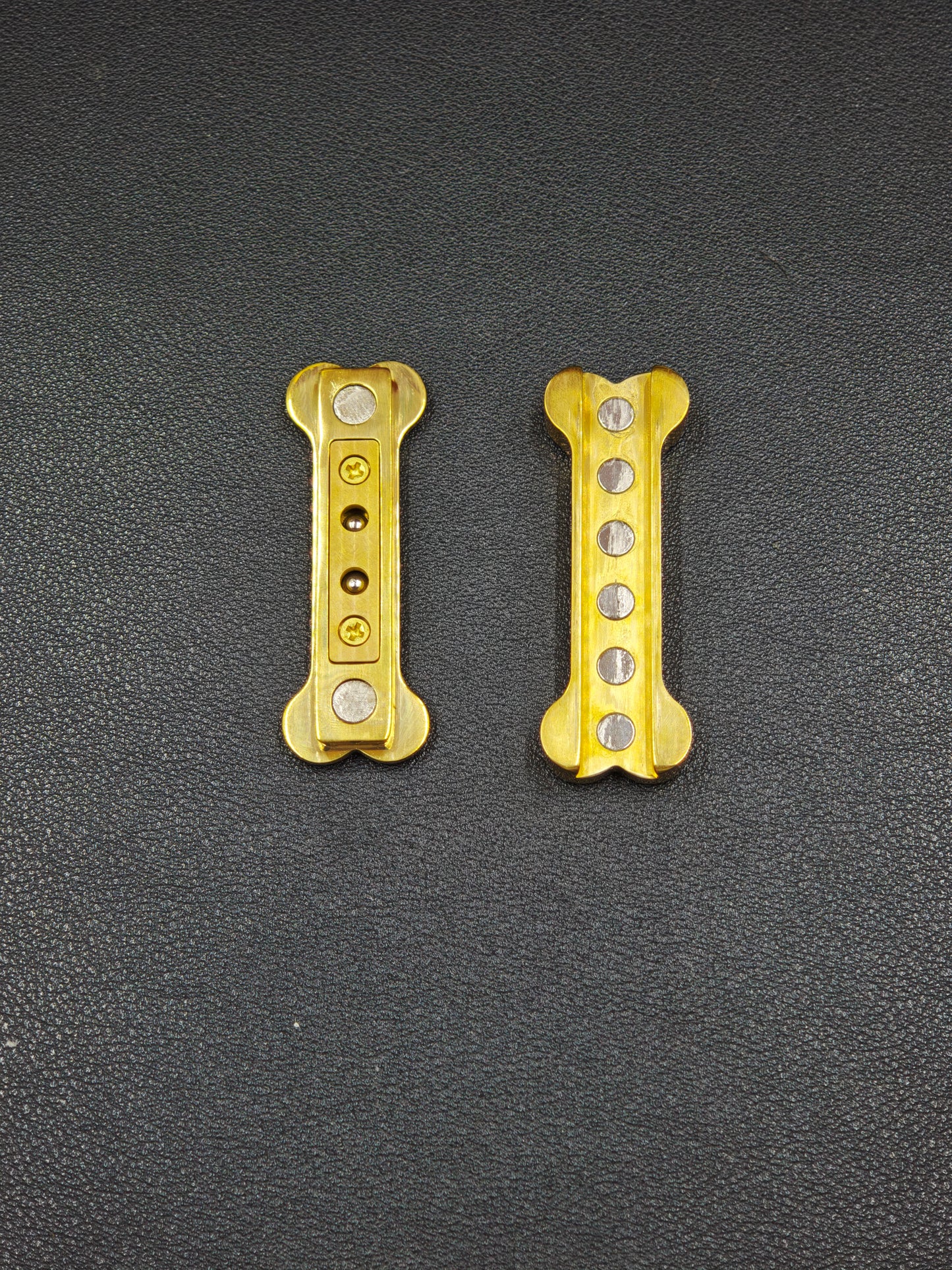 Thorn Light Steam Bone Brass Engraved