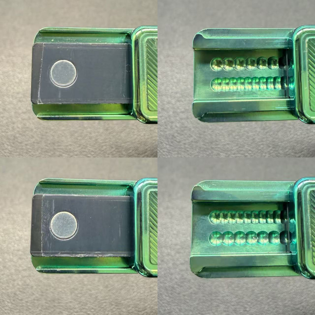 Jingle Bell Zirconium Color-Anodized