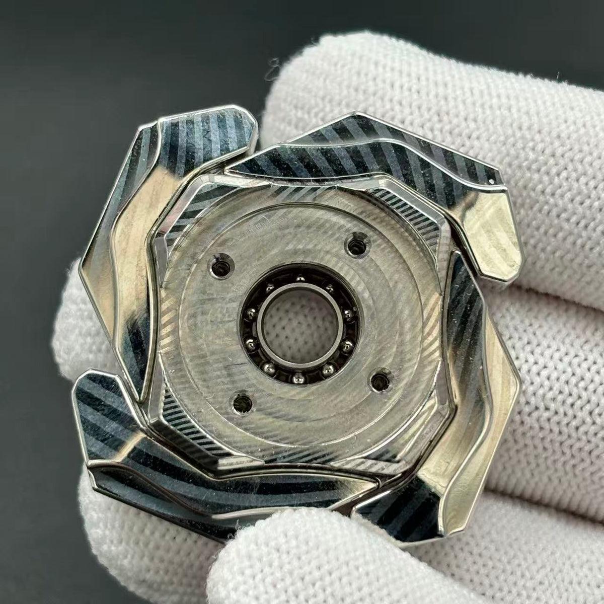 Haze Shell Opening Damasteel