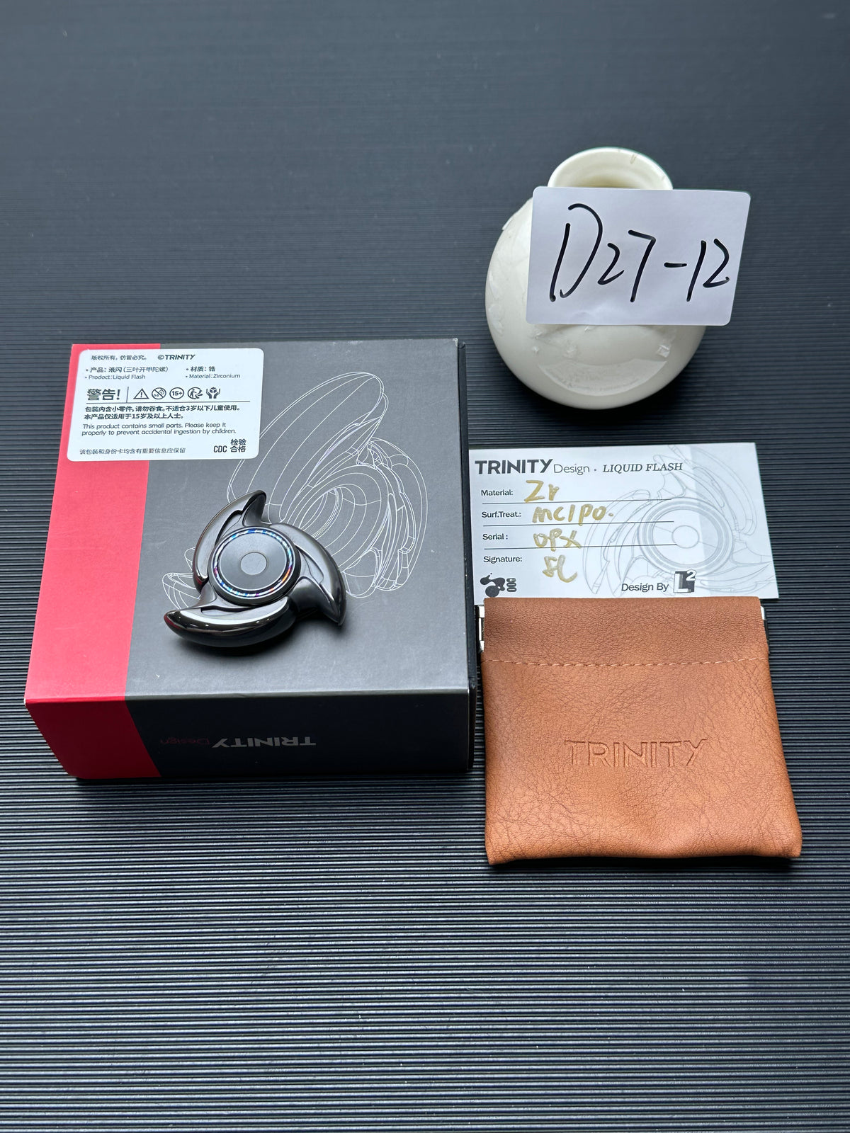 Liquid Flash Zirconium Oil Slick