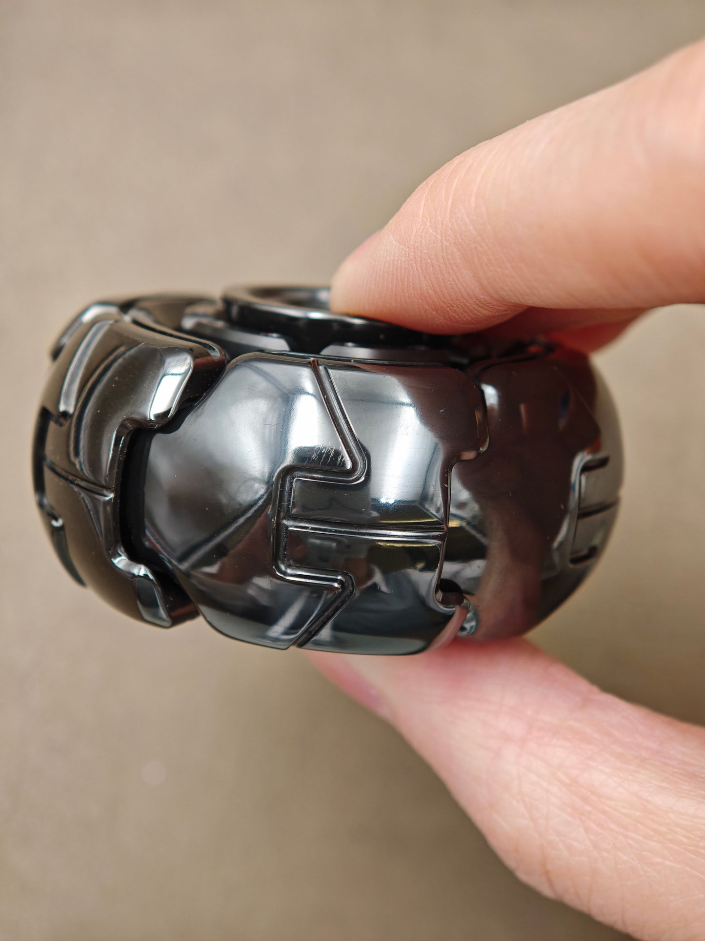 Pillbug Shell Opening Zirconium Polished