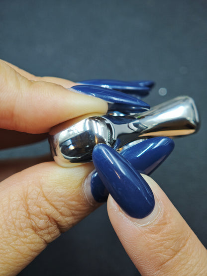 Folding Leaf Mini Stainless Steel Polished