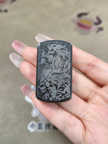 Root Three Zirconium Color-Anodized Engraved Polished