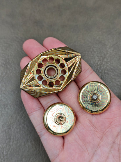 Folding Blade Folding Mokume Copper