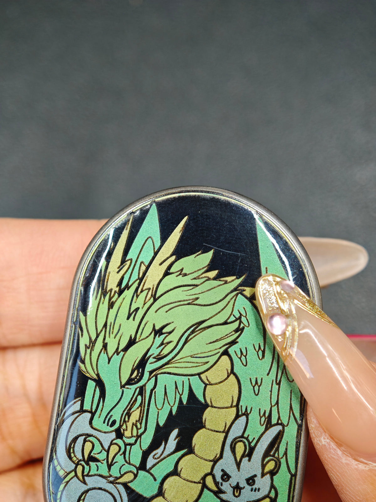 Dragon Rhythm Titanium Resin-Sealed