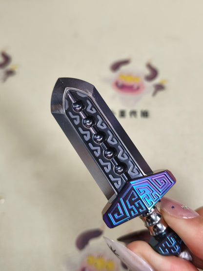 Taia Sword Zirconium Oil Slick