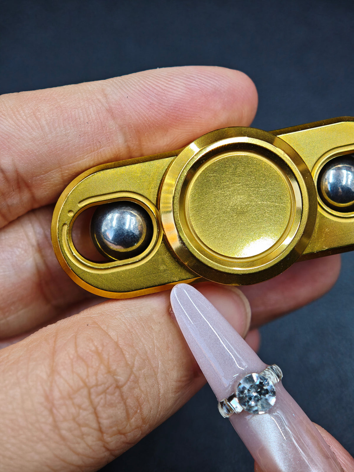 Cocoa Titanium Gold Plated