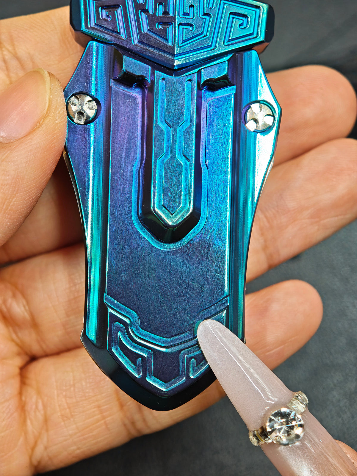 Taia Sword Zirconium Polished