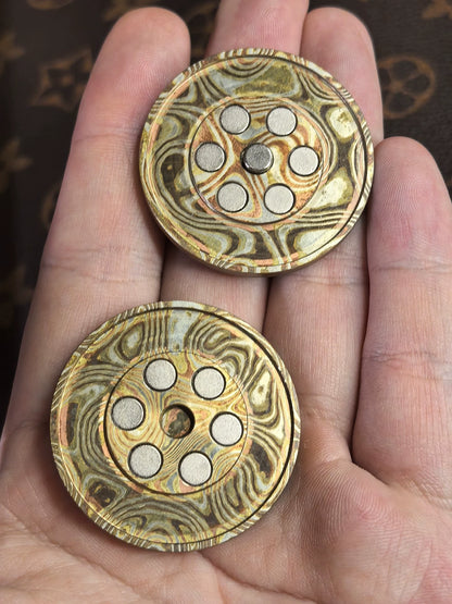 Milk Cap Mini Mokume