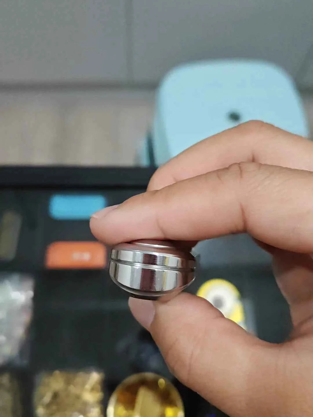 Popping Stainless Steel