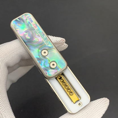 Feng Ling Stainless Steel Color-Anodized Resin-Sealed Blasted