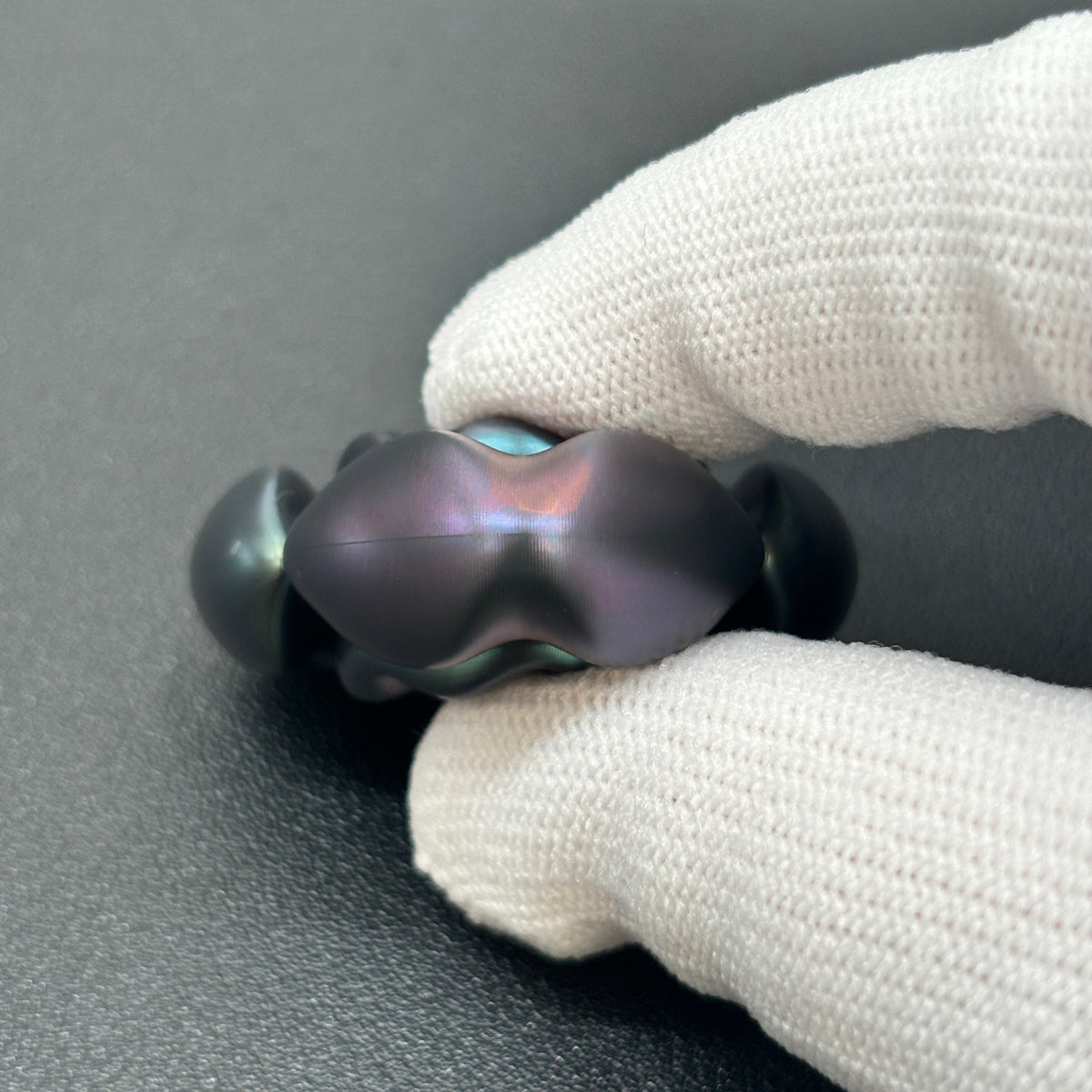 Fat Squid Zirconium Machine Finished Oil Slick
