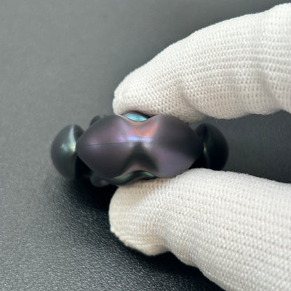 Fat Squid Zirconium Machine Finished Oil Slick