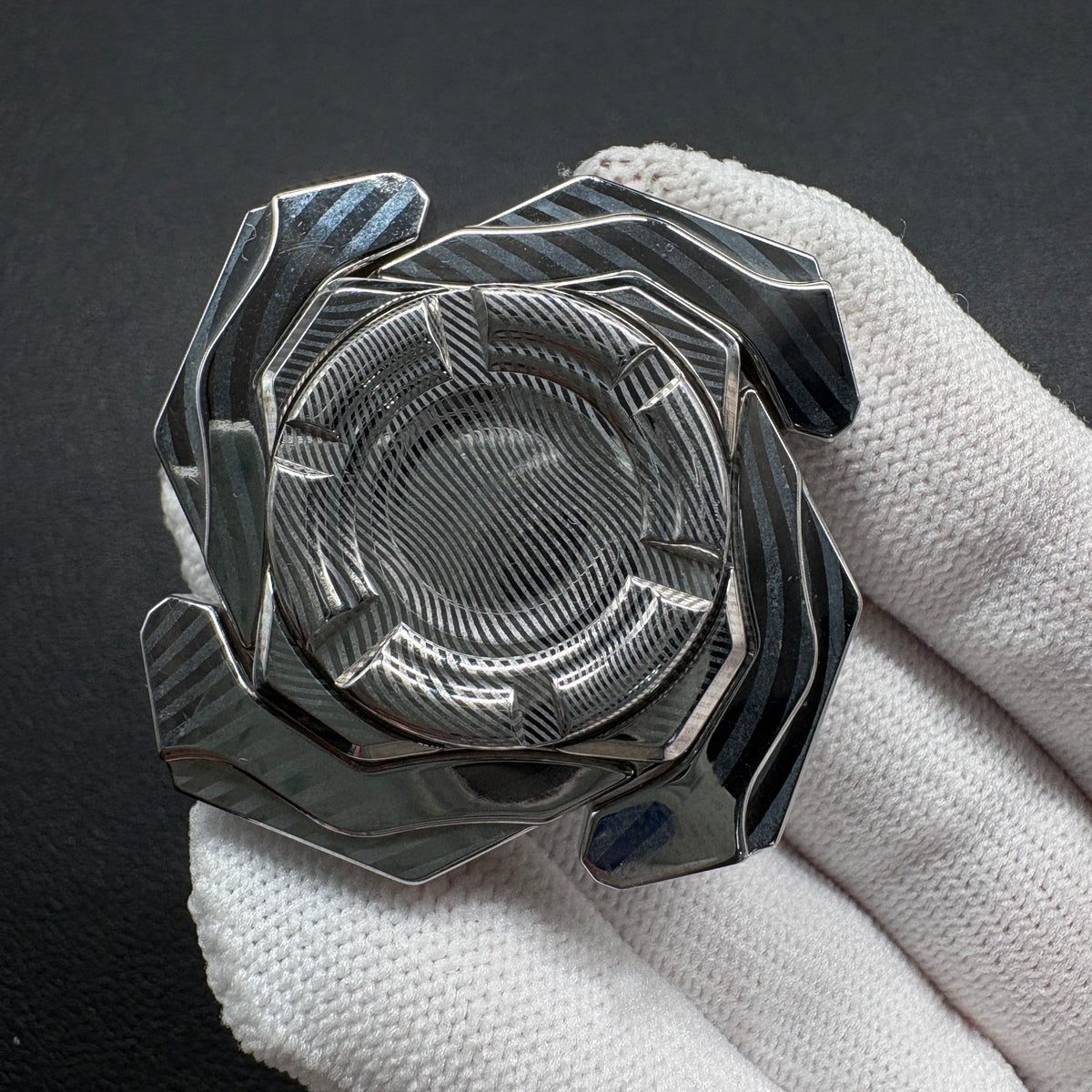 Haze Shell Opening Damasteel