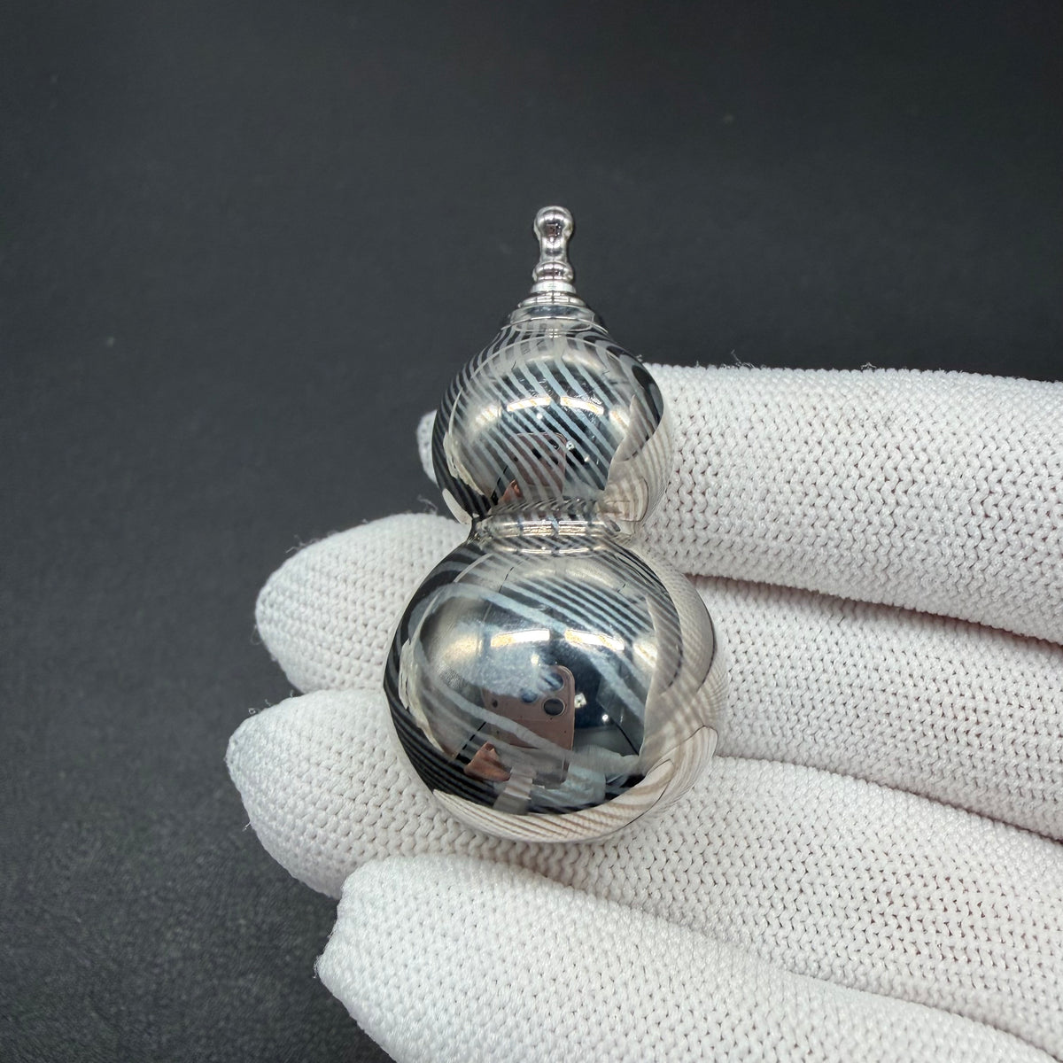Wine Immortal Damasteel Etched Polished