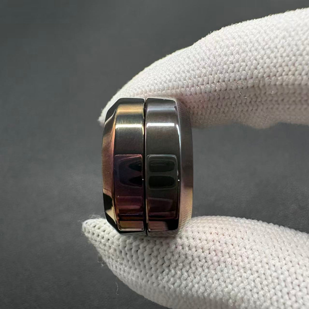 Nado Zirconium Polished Oil Slick